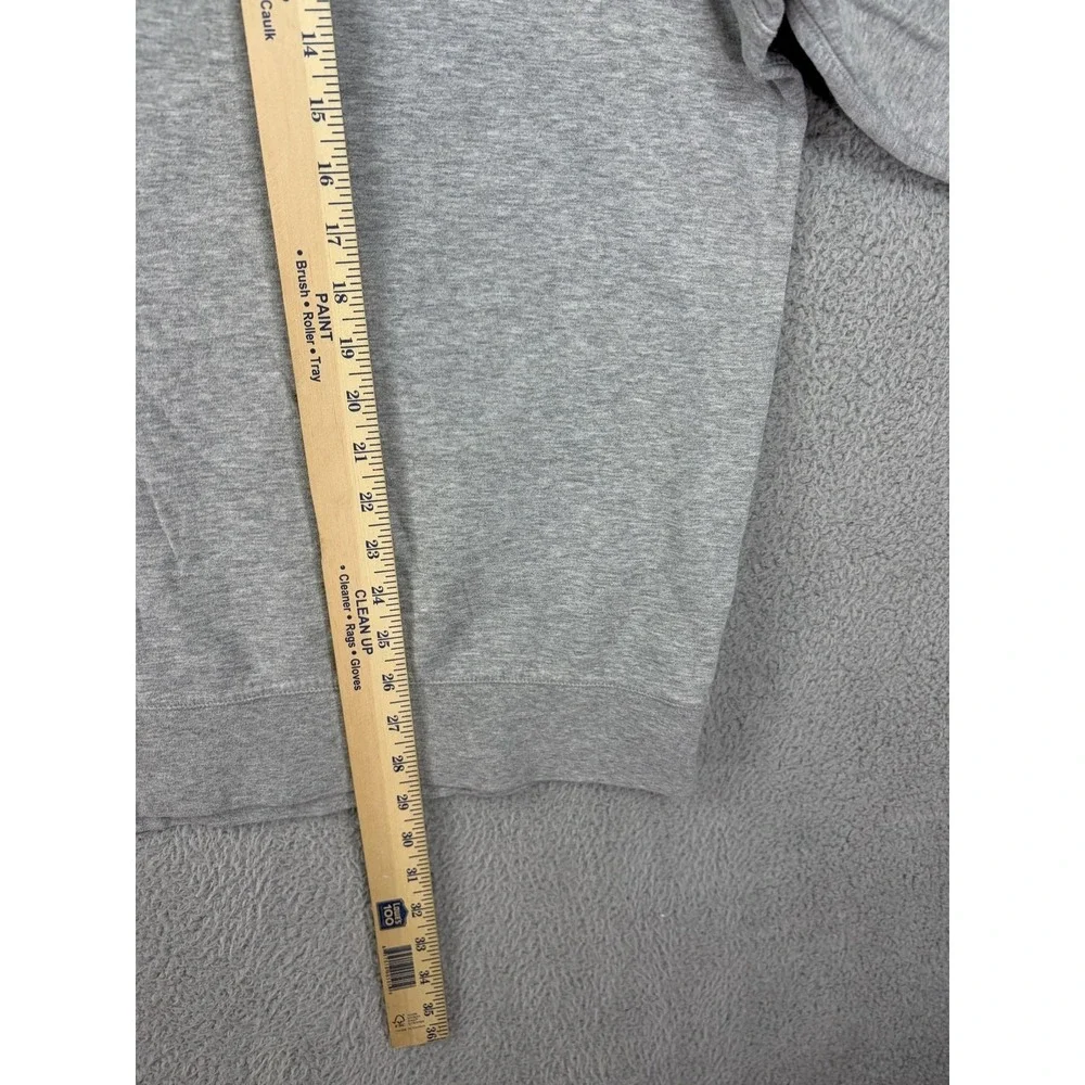 Polo Ralph Lauren Sweatshirt Mens 2XB Gray 1/4 Zip Mock Neck Fleece Pullover Men